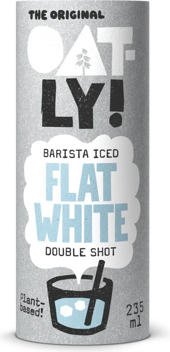Oatly Barista Iced Flat White (café glacé blanc) (12 x 23.5 cl)