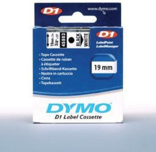 Actual product image Dymo S0720830 Standard tape (1.90 cm, Black)