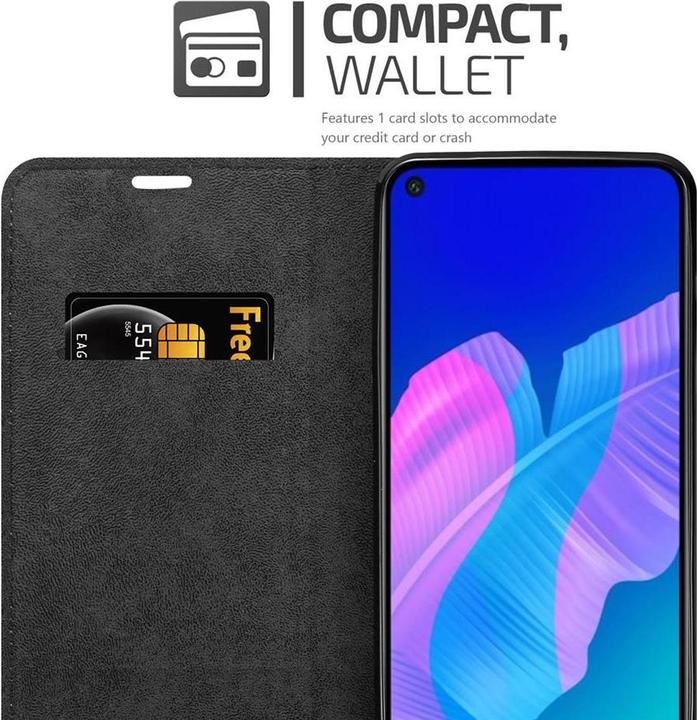 Produktbild Cadorabo Book Invisible Magnet Cover (Huawei P40 Lite E)
