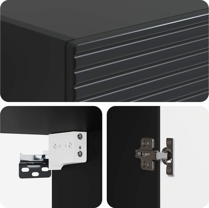 Produktbild vidaXL Möbelset (34.50 x 33 x 89.50 cm)
