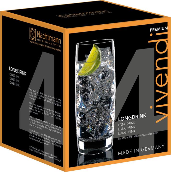 Produktbild Nachtmann Vivendi (4.13 dl, 4 x, Longdrinkgläser)