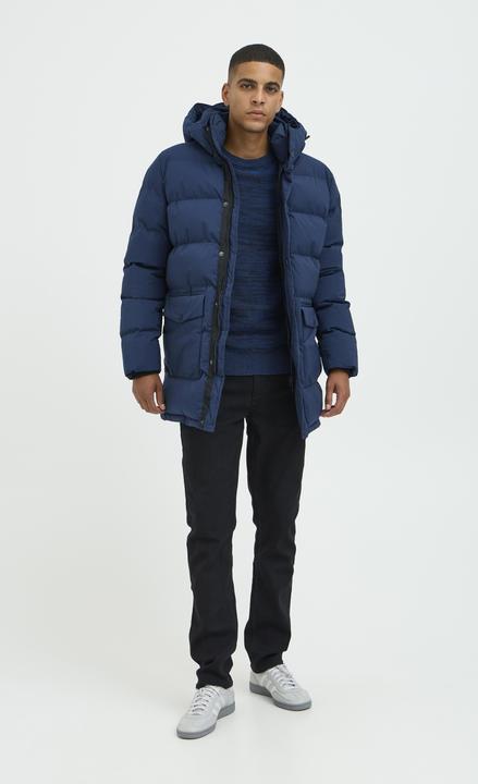 Actual product image Blend Buttoned hooded puffer jacket with pocket (S)