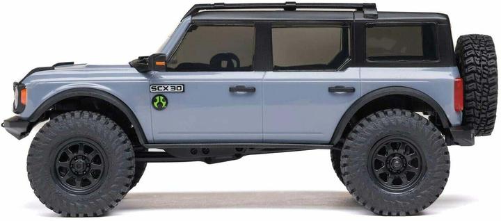 Produktbild Axial Rock Crawler SCX30 Ford Bronco 1:30 RTR Grau (RTR Ready-to-Run)