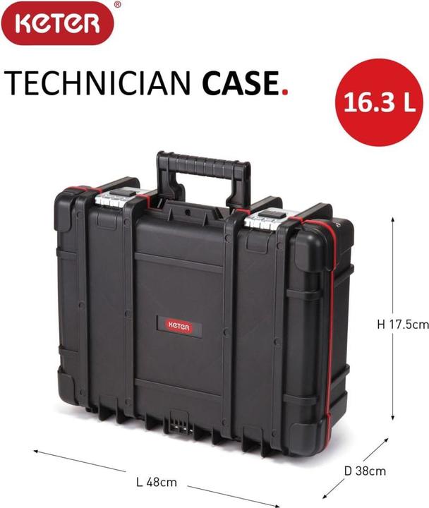 Actual product image Keter Toolbox Technican Box x380x