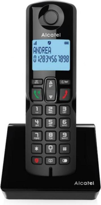 Image du produit Alcatel S280 EWE DECT telephone Caller ID Noir