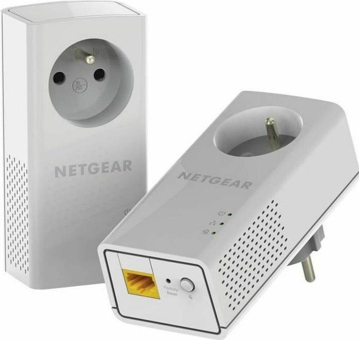 Netgear PLP1000-100FRS PowerLine Network Adapter Built-in Ethernet Port (e) (1000 Mbit/s)
