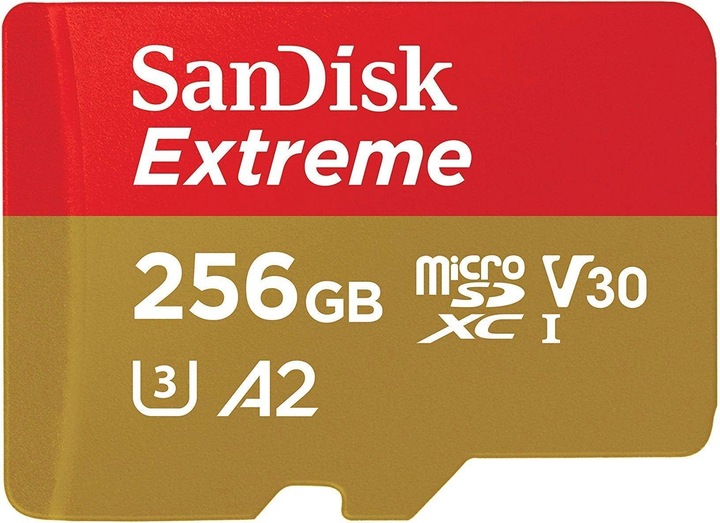 Produktbild SanDisk microSDXC Card (256 GB, microSDXC, U3, UHS-I)