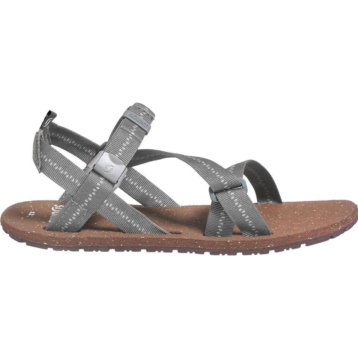 Source, Herren, Sandalen, Solo Sandale, Grau, (46)