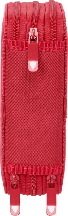 Actual product image Sevilla Fútbol Club Dreifaches Federmäppchen Rot 12,5 x 19,5 x 5,5 cm 37 Stücke
