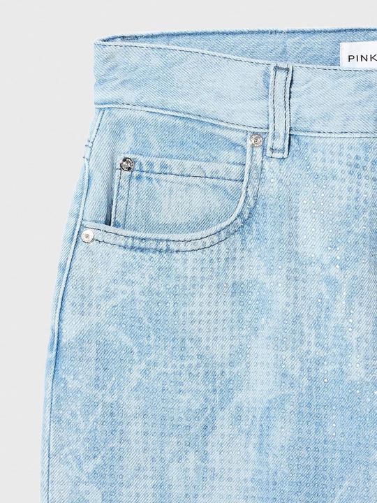 Produktbild Pinko Sissy Slim Denim Marmer Effekt (27)
