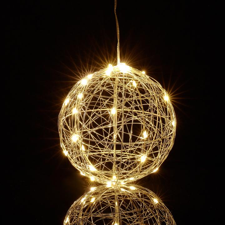 Actual product image Relaxdays LED deco ball