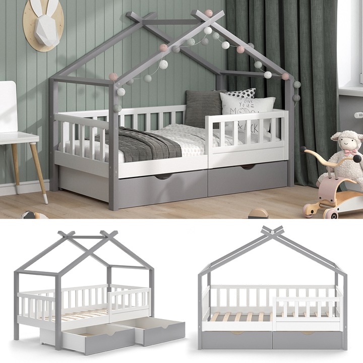 Produktbild VitaliSpa Hausbett Design (80 x 160 cm)
