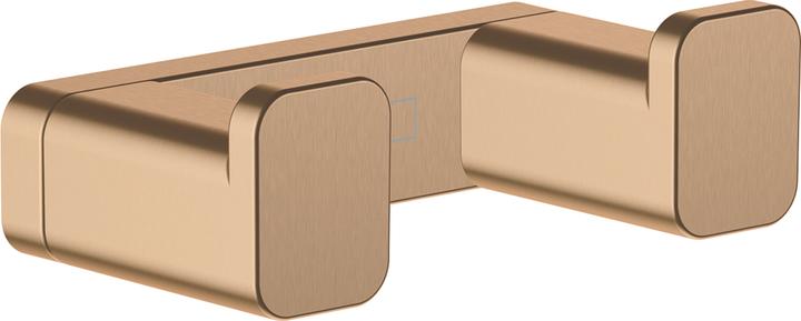 Produktbild hansgrohe HG Doppelhaken AddStoris brushed bronze