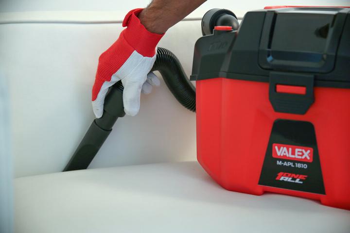 Produktbild Valex MAPL 1810 Tragbarer AkkuStaubsauger Ohne Akku und Ladegerät (Nass-Trockensauger)