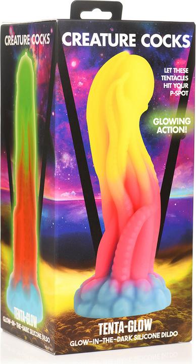 Actual product image Frisky Tenta Phosphoreszierender Silikondildo