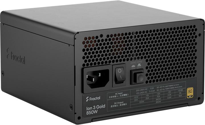 Productafbeelding Fractal ION Gold 850W (schwarz, 850 Watt) (850 W)