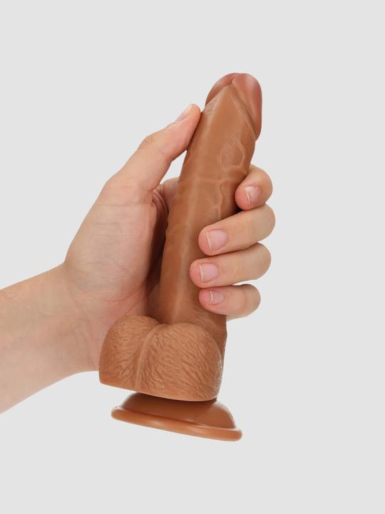 Image du produit RealRock Gode réaliste avec balles et coupelle d'aspiration
