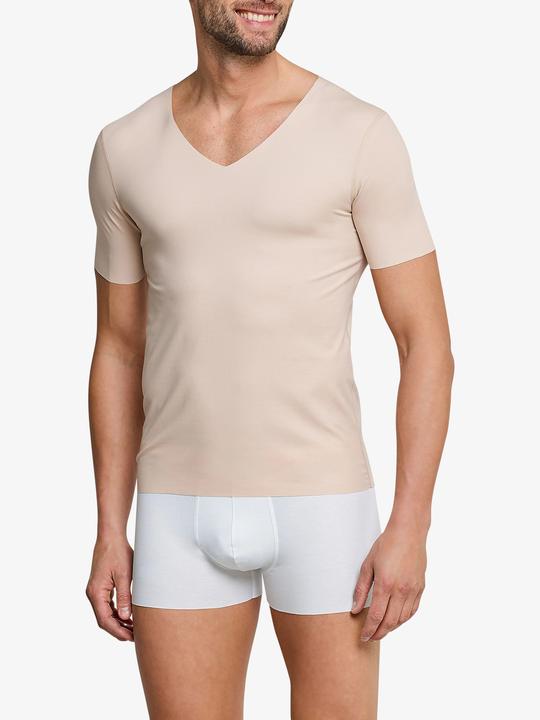 Actual product image Schiesser Shirt Loungewear "Laser Cut" schlamm (M)