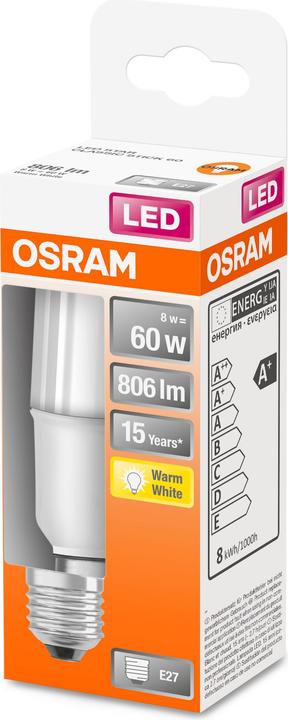 Immagine prodotto Osram Bastone a stella (E27, 60 W, 806 lm, 1 x, F)