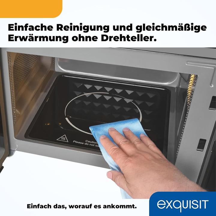 Actual product image Exquisit MW7020-F-030DI, black (20 l)