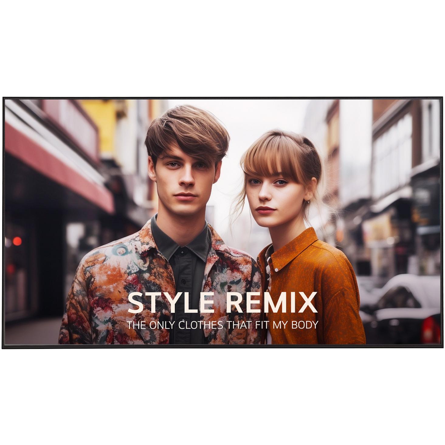 LG Signage Dispaky 65' (3840 x 2160 Pixel, 65"), Digital Signage, Schwarz