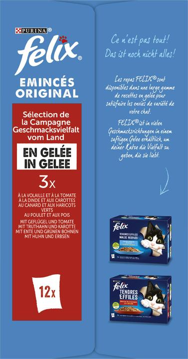 Immagine prodotto Felix Original Mixed Selection in Gelee (Adulto, 12 pz., 1020 g)