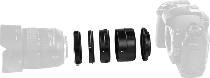 Produktbild Walimex Zwischenringsatz Makro für Nikon F