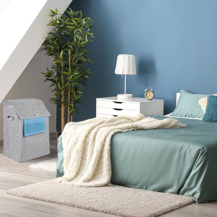Actual product image Relaxdays Rectangular Hamper (56 l)