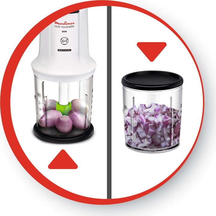 Produktbild Moulinex Multi Moulinette 6-in-1 (500 ml, 500 W)