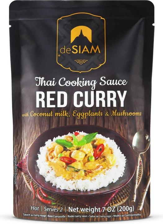 Immagine prodotto deSiam Salsa al curry rosso tailandese (200 g)