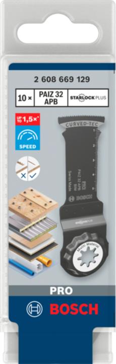 Productafbeelding Bosch PRO PAIZ 32 APB mes voor multifunctioneel gereedschap, 32 x 60 mm