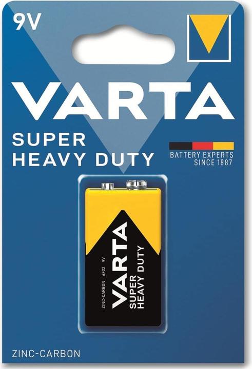 Energie-Label Varta Superlife (1 Stk., 9V Block)