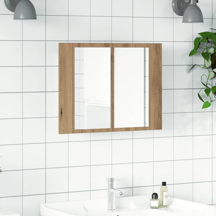 Immagine prodotto VidaXL LED-Spiegelschrank (60 x 12 x 45 cm)