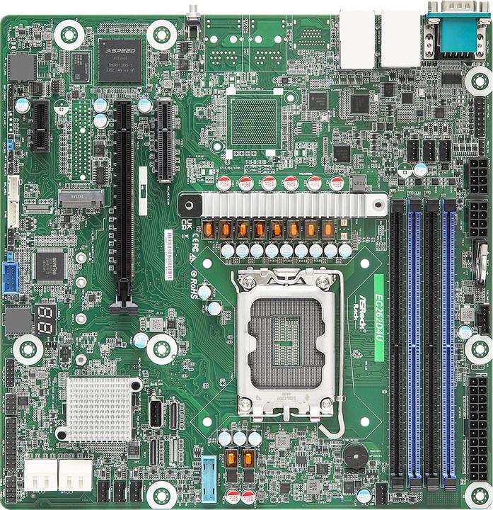 AsRock EC262D4U Motherboard Intel C262 LGA 1700 micro ATX (LGA 1700, mATX)