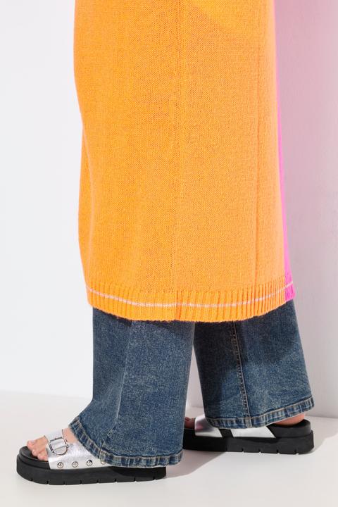 Produktbild Angel of Style Strickjacke, bequeme Passform, Colorblocking (56)