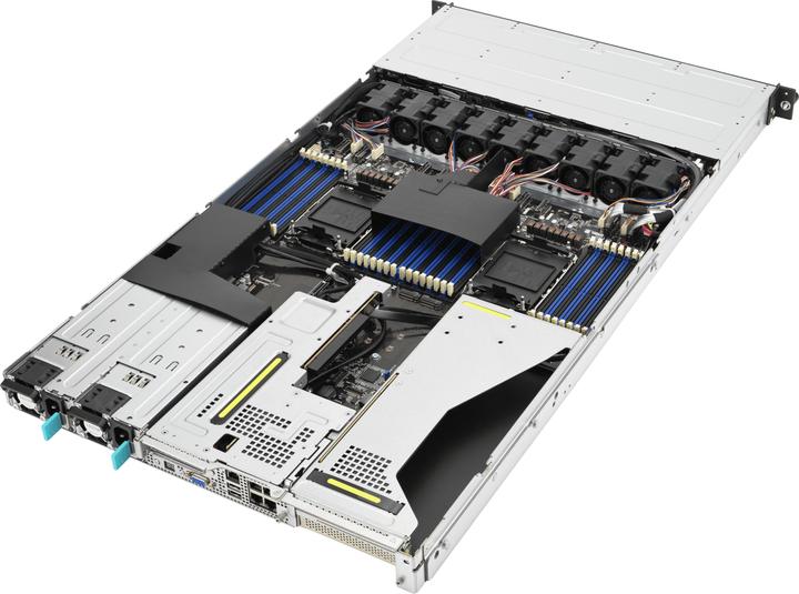 Actual product image ASUS Server BAB Rack RS700-E11-RS4U/10G/1.6KW/4NVMe/GPU