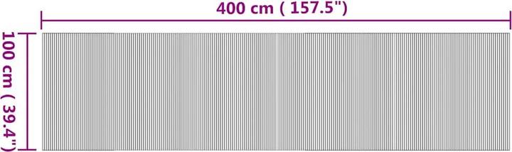 Image du produit vidaXL Teppich (400 x 100 cm)