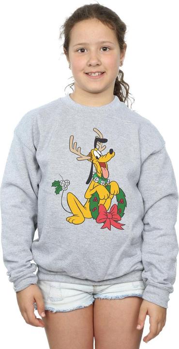 Produktbild Disney Pluto Christmas Reindeer Sweatshirt Mädchen (116)
