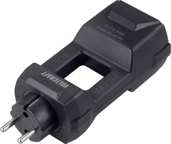 Produktbild Voltcraft DMA-1LS 16 Messadapter - Dunkelgrau (Adapter)