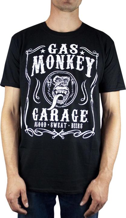 Actual product image Fast Gas Monkey Garage Blood Sweat And Beers Tshirt (M)