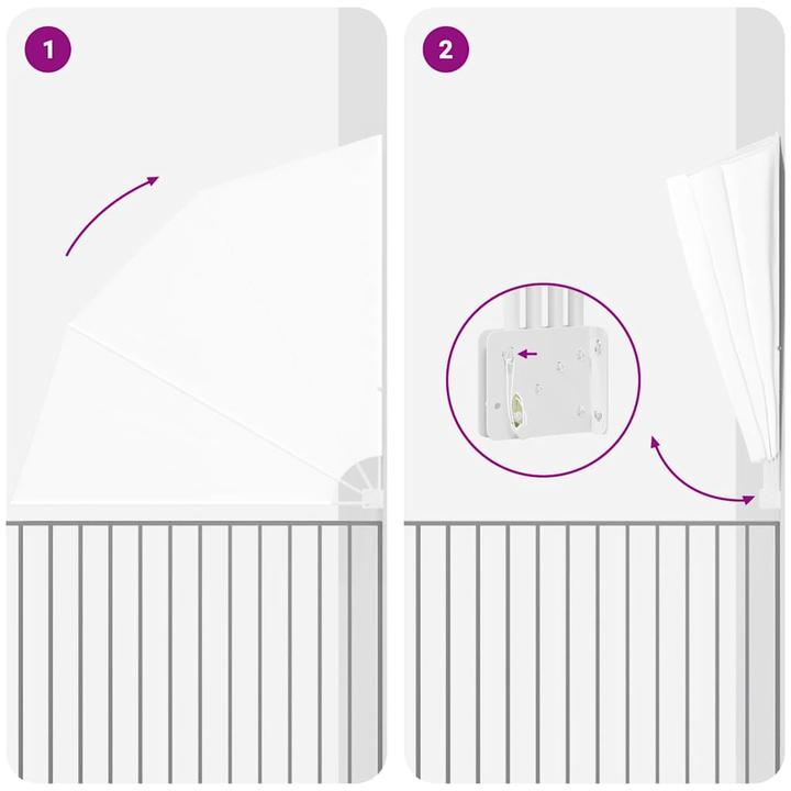 Produktbild vidaXL Balkon Sichtschutz (210 cm)