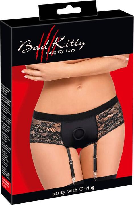 Bad Kitty Slipjes met bandjes (XL)