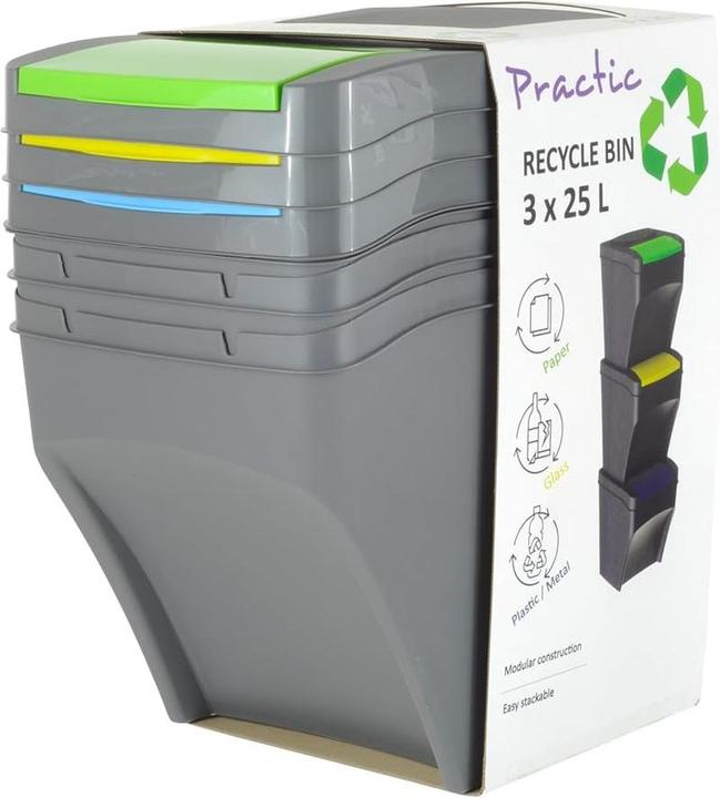 Actual product image Plana Stackable kitchen waste bin (75 l)
