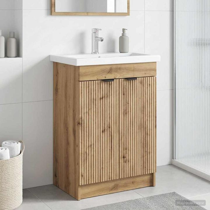 Produktbild vidaXL Badezimmerschrank (37.50 x 78.50 x 81 cm)