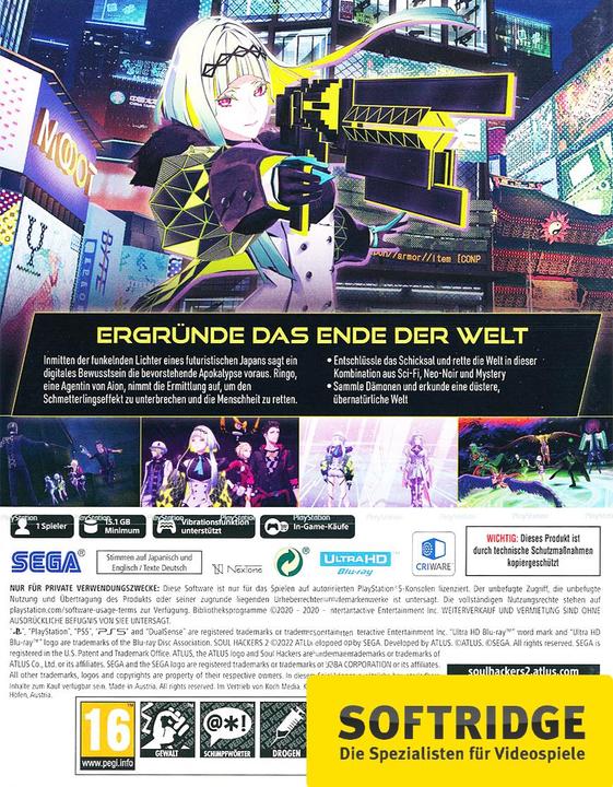 Actual product image Atlus Soul Hackers 2 (PS5) (PS5, DE)