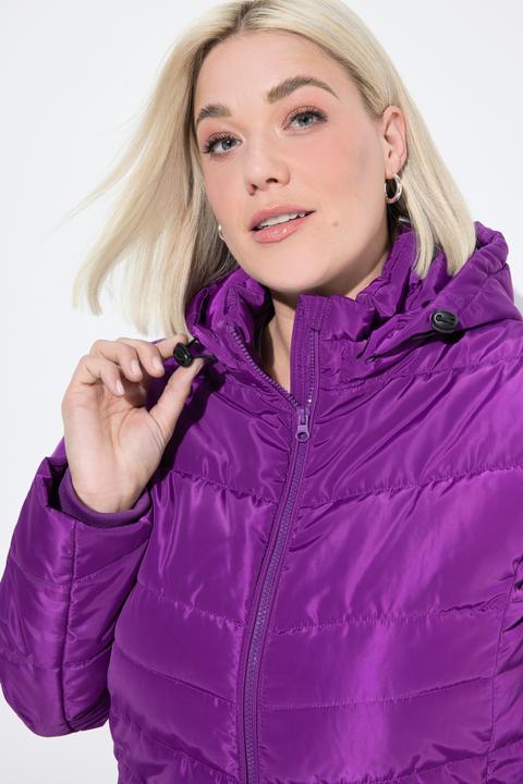 Produktbild Ulla Popken HYPRAR Steppjacke, Kapuze, wasserabweisend (54)