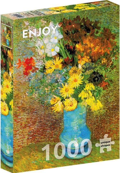 Immagine prodotto Enjoy Puzzle ENJOY-1158 - Vincent Van Gogh: Vaso con margherite e anemoni, puzzle, 1000 pezzi (1000 pezzi)