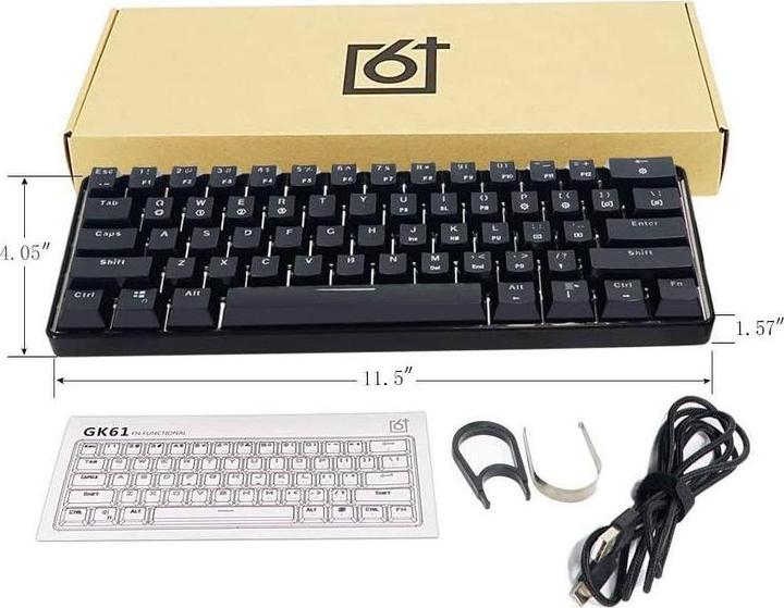 Image du produit HK Gaming GK61 (US, Filaire)