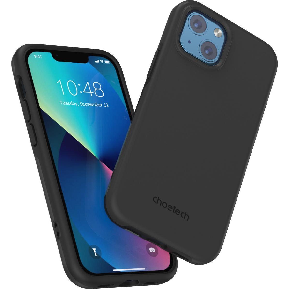 Choetech PC0111-MFM-BK iPhone13 Mini MFM PC + TPU Phone Case, 5.4 Inch, Black (Apple iPhone 13 mini), Smartphone Hülle, ...