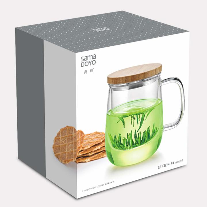 Image du produit Samadoyo Tasse à thé ovale (500 ml, 1 x)